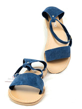 Load image into Gallery viewer, RUBIRU SANDALO 718 CAMOSCIO PETROLIO