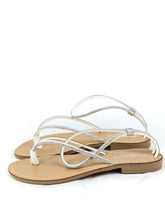 Load image into Gallery viewer, RUBIRU  SANDALO 716 STRASS BIANCO