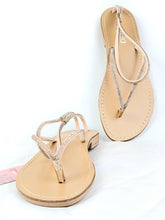 Load image into Gallery viewer, RUBIRU SANDALO 716 STRASS ROSA GOLD