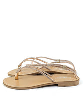 Load image into Gallery viewer, RUBIRU SANDALO 716 STRASS ROSA GOLD