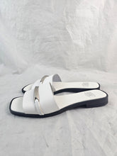 Load image into Gallery viewer, Rpk sandalo RIFF  in pelle bianca