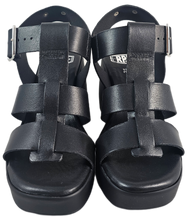 Load image into Gallery viewer, Rpk sandalo plato'  6508 in pelle nera