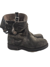 Carica l'immagine nel visualizzatore di Gallery, BK4 CAMOSCIO FUMO VINTAGE