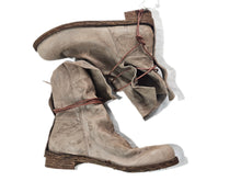 Carica l'immagine nel visualizzatore di Gallery, REP-KO STIVALETTO IN PELLE LAVATA COLOR TAUPE