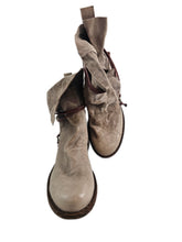 Carica l'immagine nel visualizzatore di Gallery, REP-KO STIVALETTO IN PELLE LAVATA COLOR TAUPE