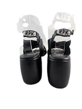 Load image into Gallery viewer, Rpk sandalo plato'  C 6508 in pelle nera con borchie