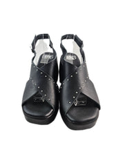 Load image into Gallery viewer, Rpk sandalo  C 6507 in pelle nera