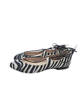 Load image into Gallery viewer, RUBIRU BALLERINA ALLACCIATA 5756 ZEBRA