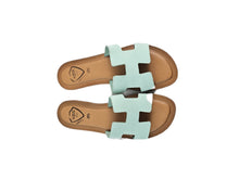 Load image into Gallery viewer, Rpk slipper nabuck turchese