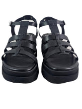 Load image into Gallery viewer, Rpk sandalo  6311 pelle nera