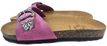 Carica l'immagine nel visualizzatore di Gallery, KBR slipper BALI fUXIA  FIBBIA UNICA