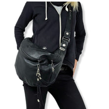 Carica l'immagine nel visualizzatore di Gallery, Rep-ko Borsa  in vitello nero Cow