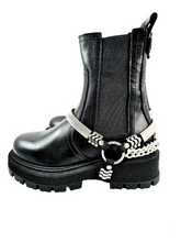 Load image into Gallery viewer, RPK BEATLES PLATFORM KB 707-c vacchetta nera