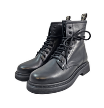 Load image into Gallery viewer, DM 100 VINTAGE BLACK COWHIDE BOOTS