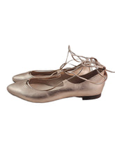 Load image into Gallery viewer, RUBIRU BALLERINA ALLACCIATA 5756 laminata rosa gold
